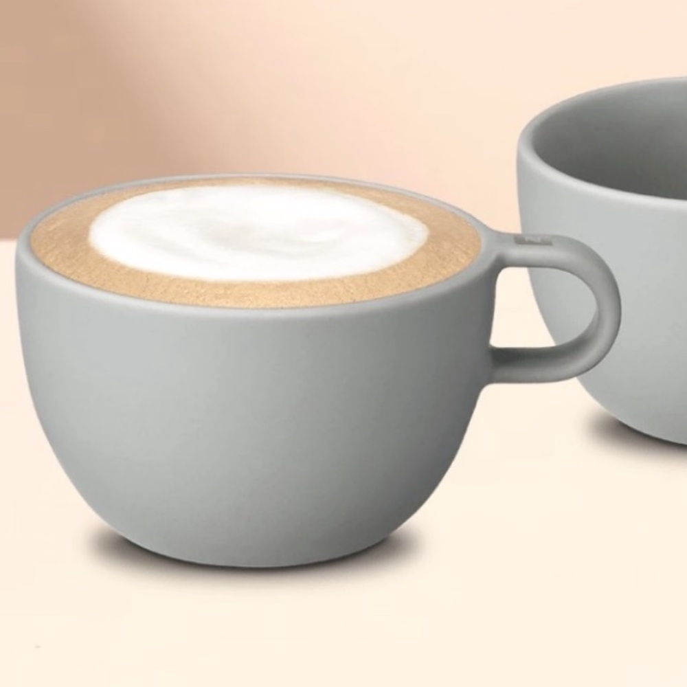 Nespresso Gray Cappucino Barista Cup (1) cup
